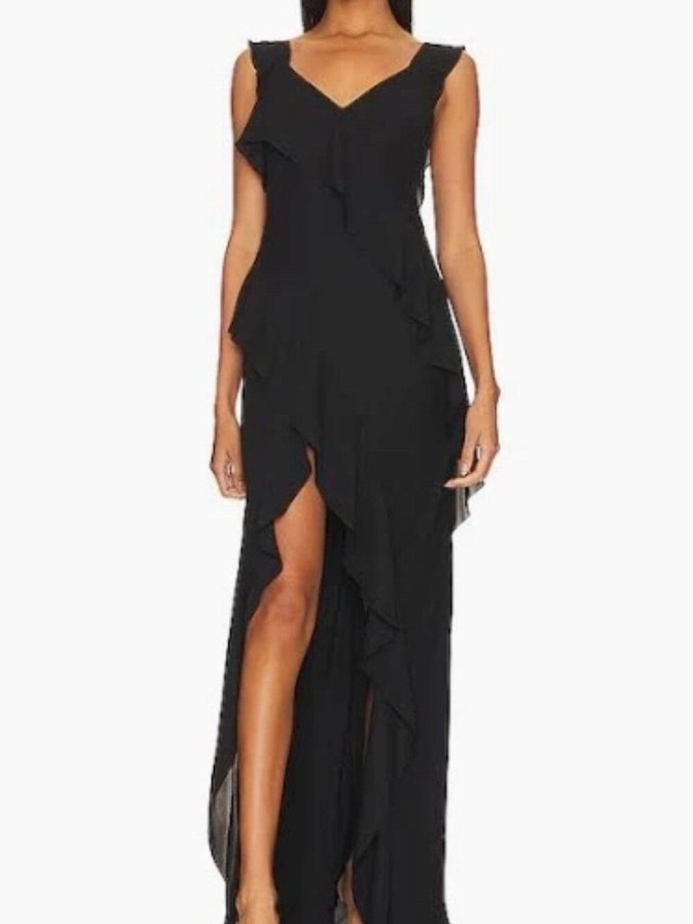 Amanda Uprichard Cantara Gown Black Size Small